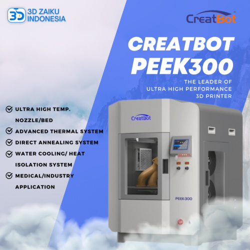 Creatbot PEEK300 3D Printer Big Size High Temp Direct Annealing DAS